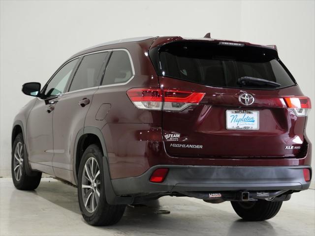 used 2017 Toyota Highlander car, priced at $18,500