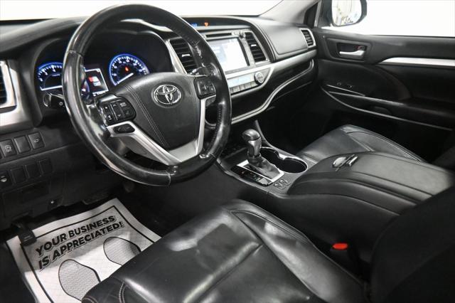 used 2017 Toyota Highlander car, priced at $18,500