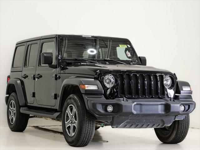 used 2022 Jeep Wrangler Unlimited car, priced at $30,600