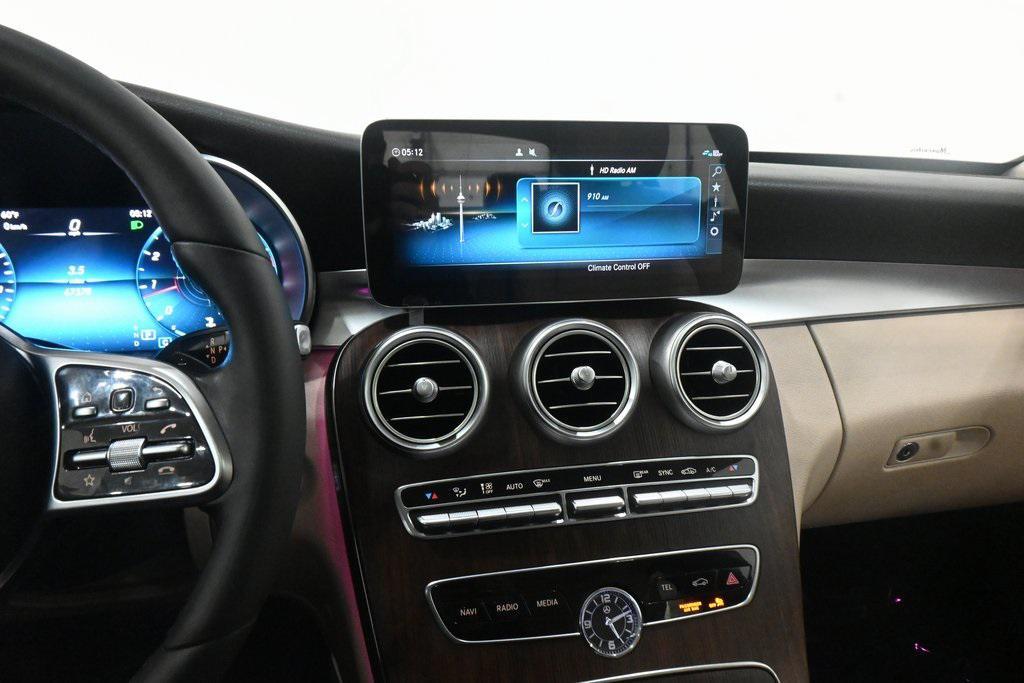 used 2021 Mercedes-Benz C-Class car, priced at $23,900