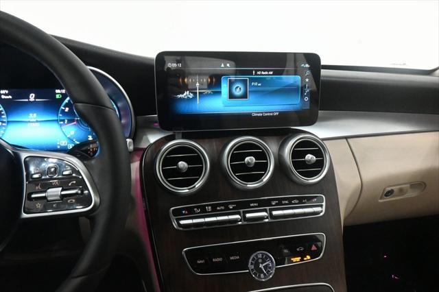 used 2021 Mercedes-Benz C-Class car, priced at $25,700