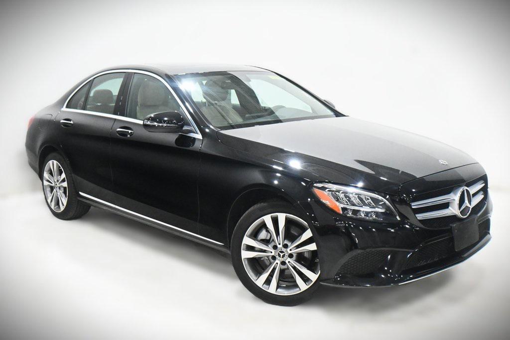 used 2021 Mercedes-Benz C-Class car, priced at $23,900