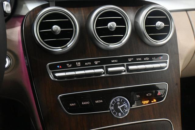 used 2021 Mercedes-Benz C-Class car, priced at $25,700