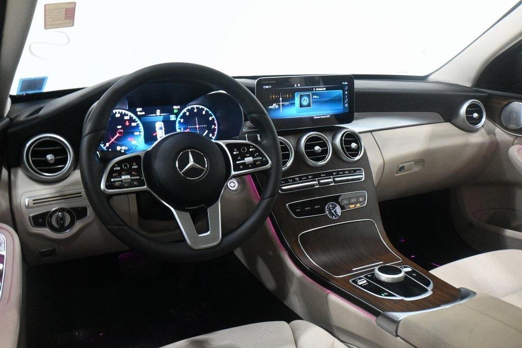 used 2021 Mercedes-Benz C-Class car, priced at $23,900