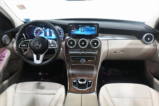 used 2021 Mercedes-Benz C-Class car, priced at $25,700