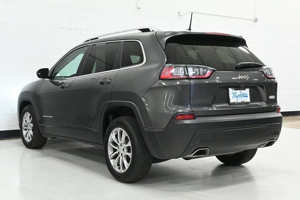 used 2021 Jeep Cherokee car, priced at $19,000