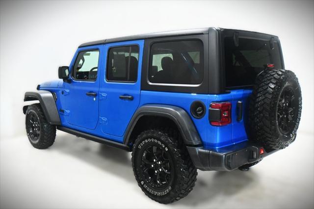 used 2022 Jeep Wrangler car, priced at $32,000