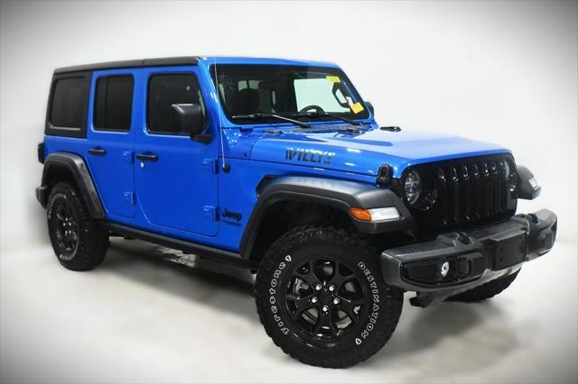 used 2022 Jeep Wrangler car, priced at $32,000