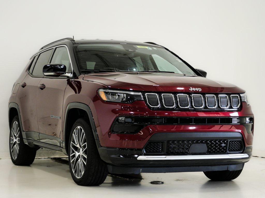 used 2022 Jeep Compass car, priced at $24,000