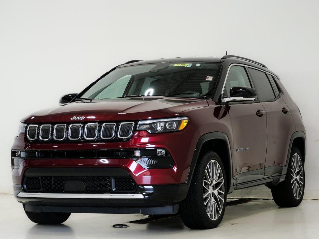 used 2022 Jeep Compass car, priced at $24,000