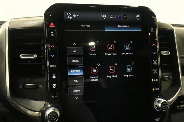 new 2025 Ram 1500 car, priced at $57,804
