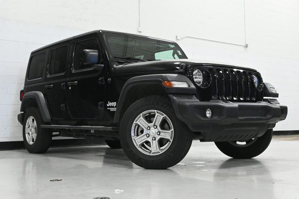 used 2021 Jeep Wrangler Unlimited car, priced at $28,000