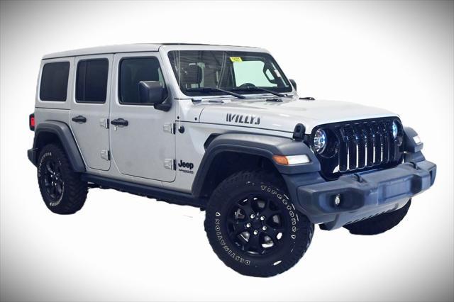 used 2020 Jeep Wrangler Unlimited car, priced at $34,500