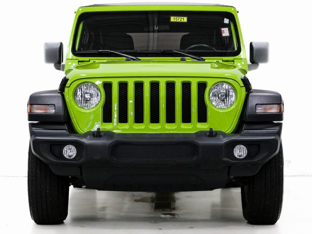 used 2021 Jeep Wrangler Unlimited car, priced at $28,900