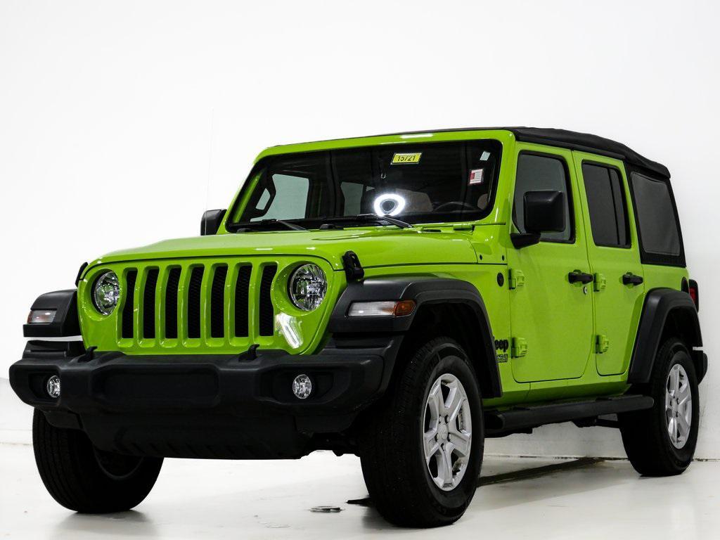 used 2021 Jeep Wrangler Unlimited car, priced at $28,900