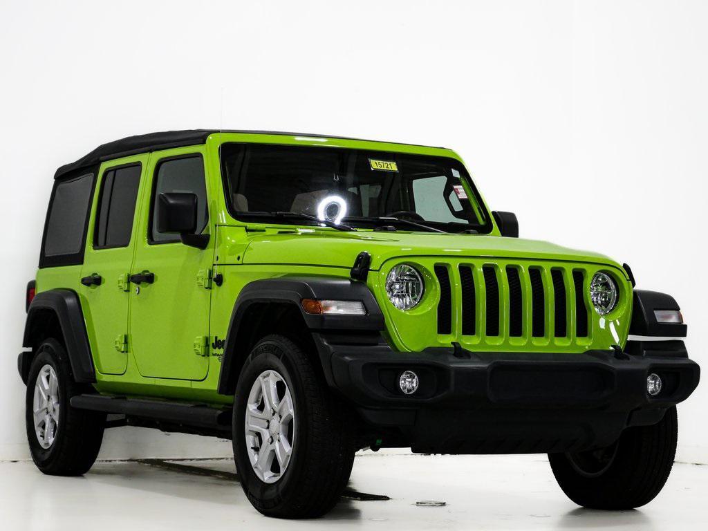 used 2021 Jeep Wrangler Unlimited car, priced at $28,900