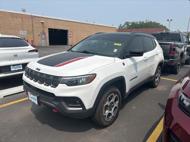 used 2022 Jeep Compass car, priced at $23,000
