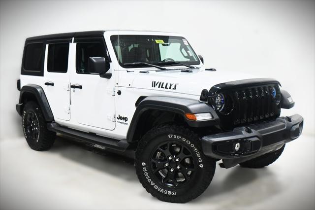 used 2021 Jeep Wrangler car, priced at $32,000