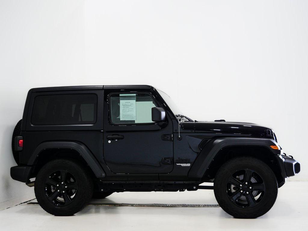 used 2021 Jeep Wrangler car, priced at $25,500