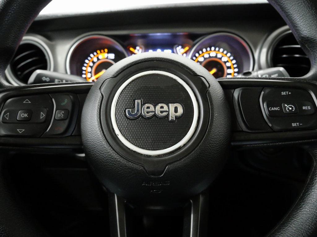 used 2021 Jeep Wrangler car, priced at $25,500