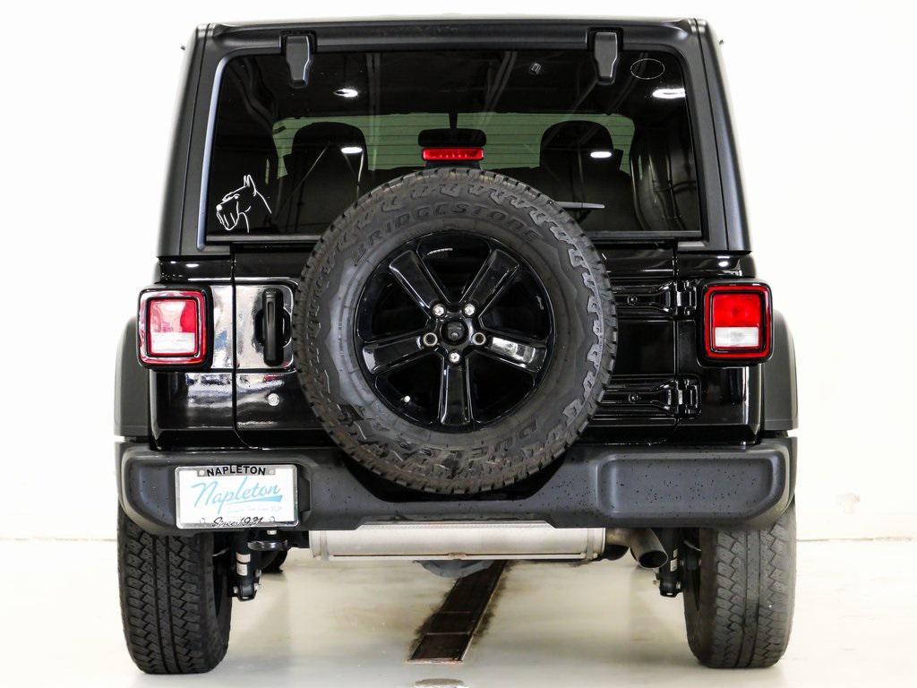 used 2021 Jeep Wrangler car, priced at $25,500