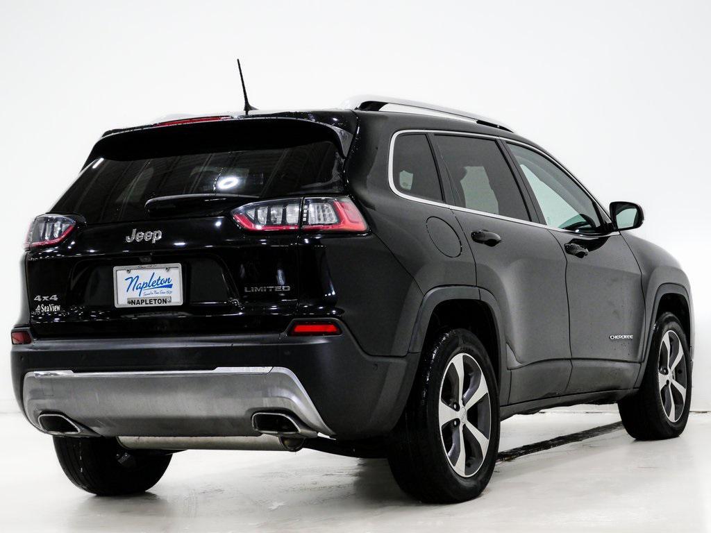 used 2021 Jeep Cherokee car, priced at $19,800