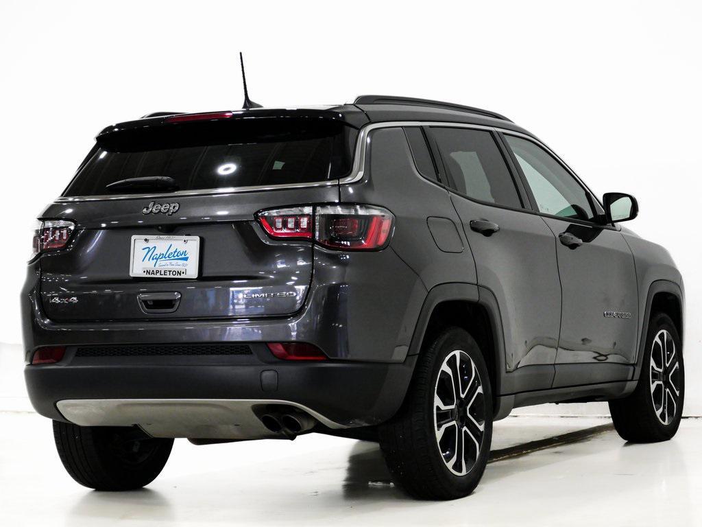 used 2022 Jeep Compass car, priced at $20,500