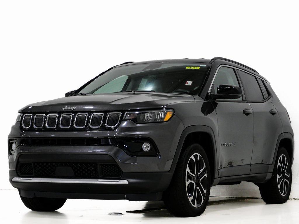 used 2022 Jeep Compass car, priced at $20,500