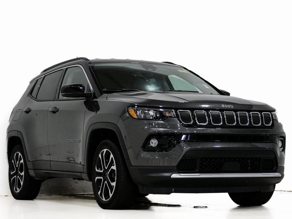 used 2022 Jeep Compass car, priced at $20,500