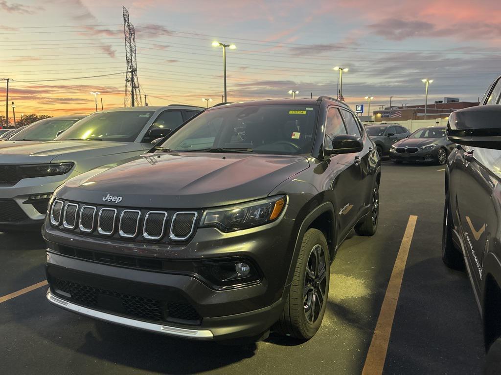 used 2022 Jeep Compass car, priced at $20,500