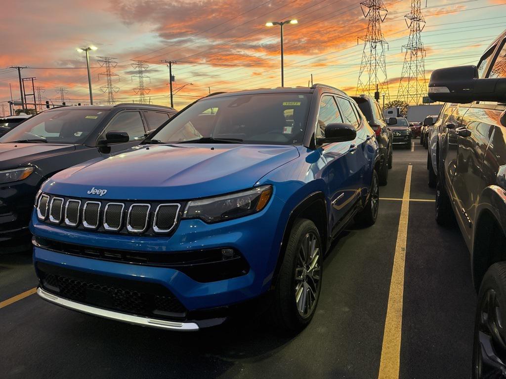 used 2022 Jeep Compass car, priced at $23,600