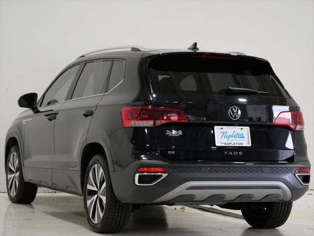 used 2023 Volkswagen Taos car, priced at $19,800
