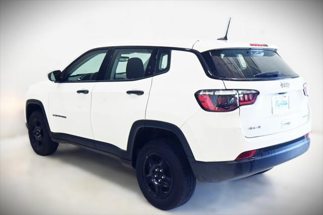 used 2021 Jeep Compass car, priced at $18,000