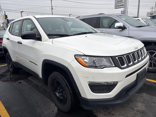 used 2021 Jeep Compass car, priced at $18,000