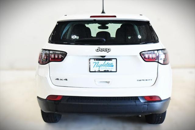 used 2021 Jeep Compass car, priced at $18,000