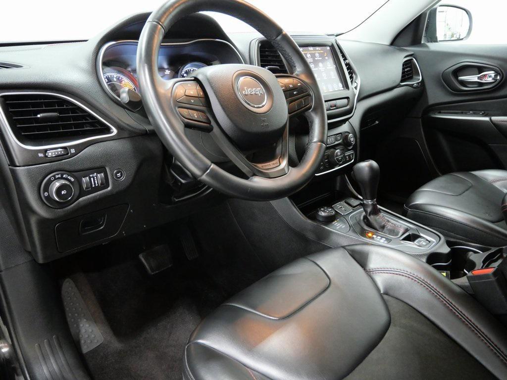 used 2019 Jeep Cherokee car, priced at $20,700