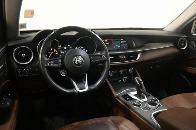 used 2021 Alfa Romeo Stelvio car, priced at $24,000
