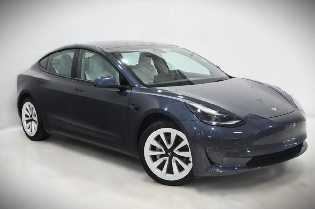 used 2022 Tesla Model 3 car, priced at $28,500