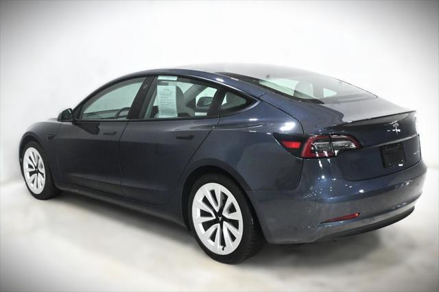 used 2022 Tesla Model 3 car, priced at $28,500