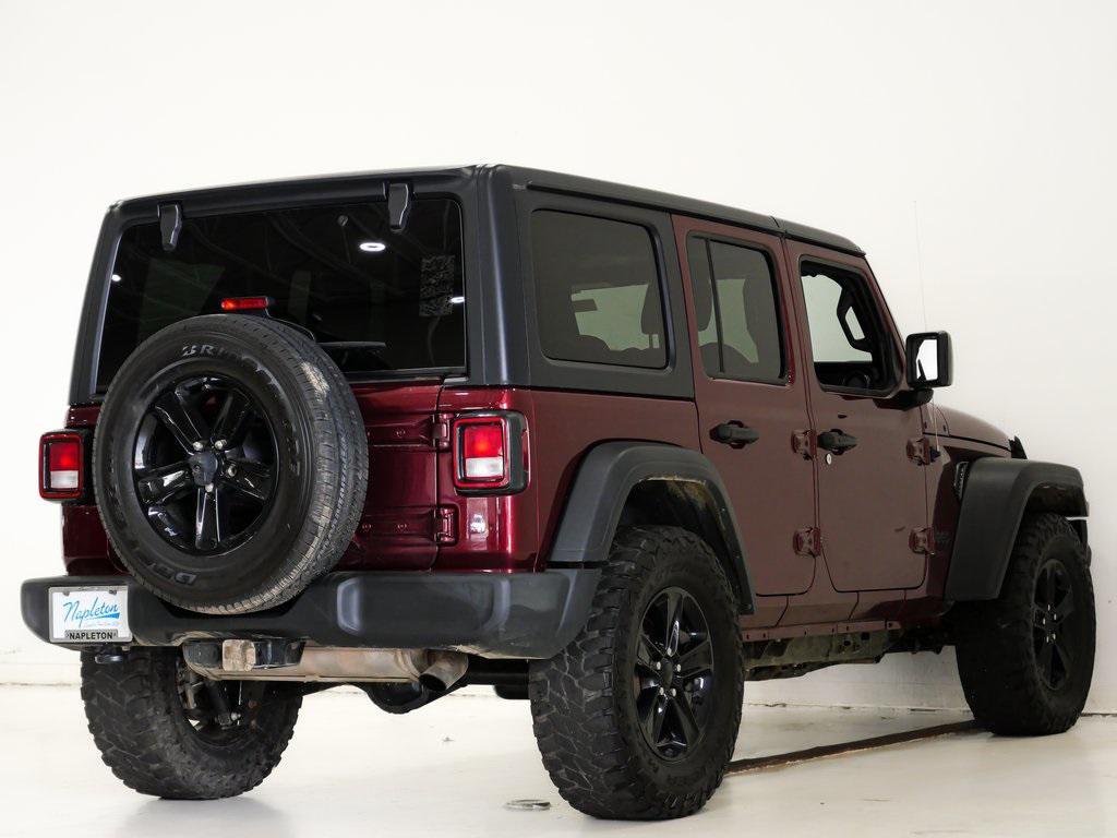 used 2022 Jeep Wrangler Unlimited car, priced at $29,400