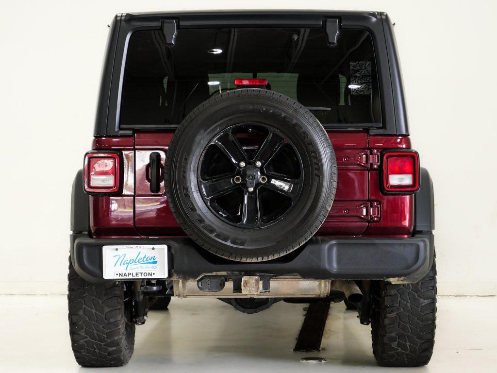 used 2022 Jeep Wrangler Unlimited car, priced at $29,400