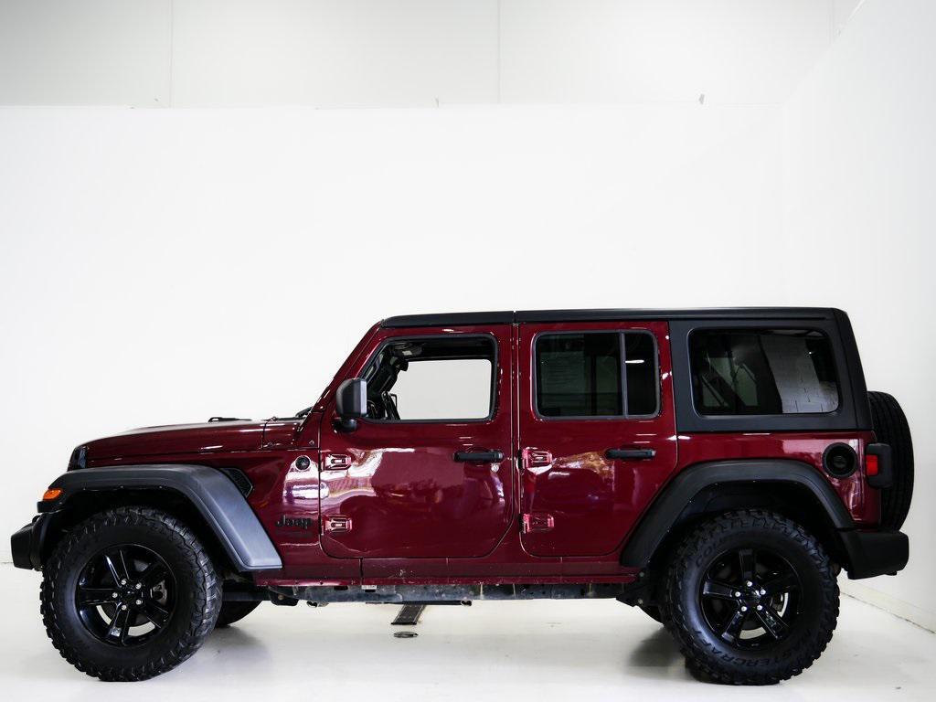 used 2022 Jeep Wrangler Unlimited car, priced at $29,400