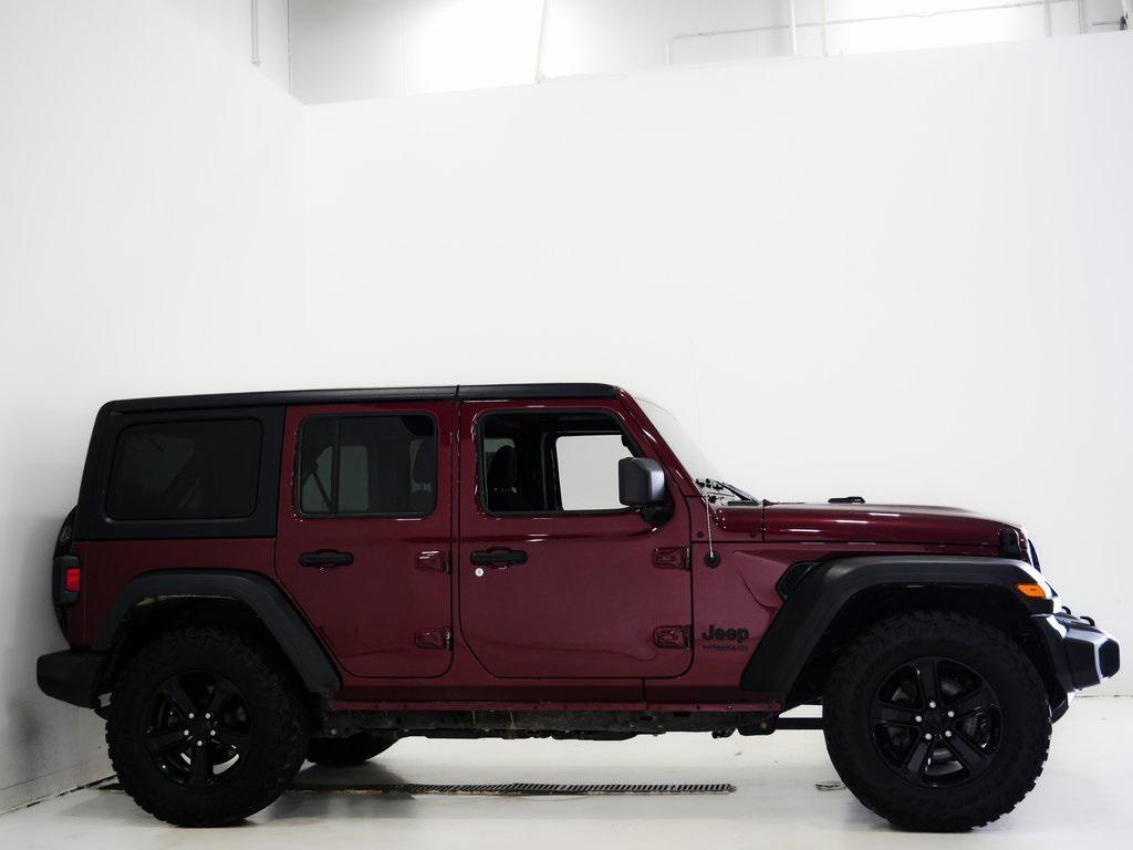 used 2022 Jeep Wrangler Unlimited car, priced at $29,400