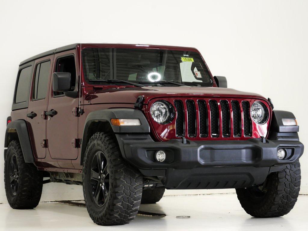 used 2022 Jeep Wrangler Unlimited car, priced at $29,400