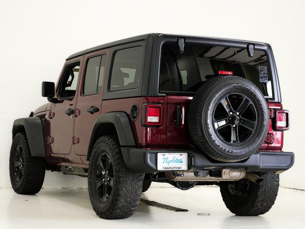 used 2022 Jeep Wrangler Unlimited car, priced at $29,400