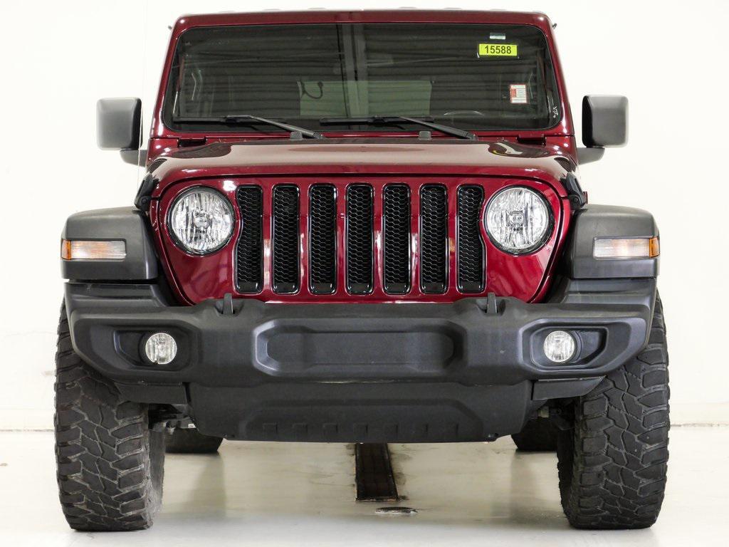 used 2022 Jeep Wrangler Unlimited car, priced at $29,400