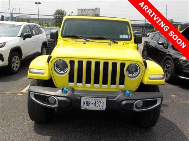 used 2023 Jeep Wrangler 4xe car, priced at $30,700