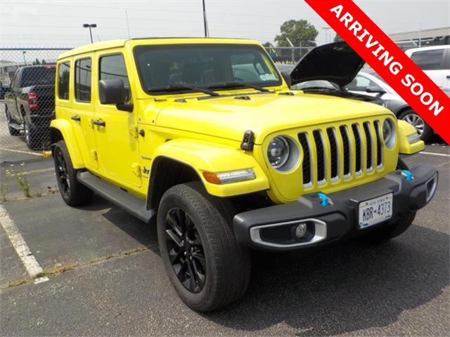 used 2023 Jeep Wrangler 4xe car, priced at $30,700