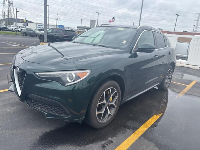 used 2021 Alfa Romeo Stelvio car, priced at $22,000
