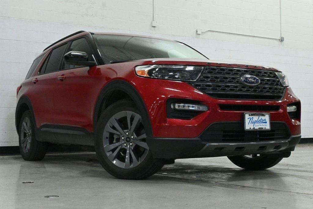used 2022 Ford Explorer car, priced at $29,800